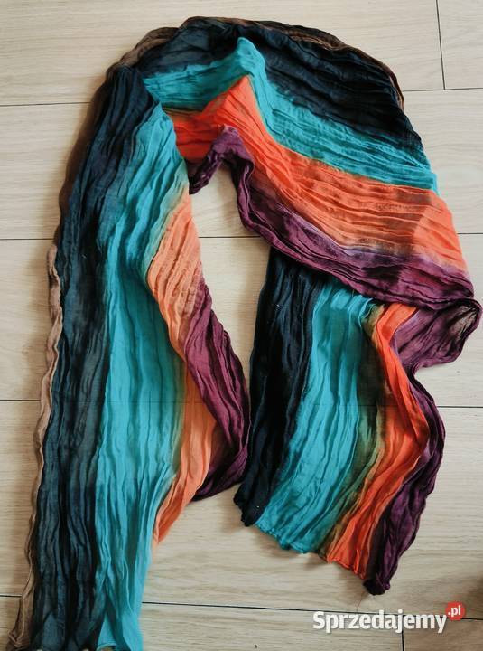 Apaszka szalik w kolorze jesieni Gdańsk