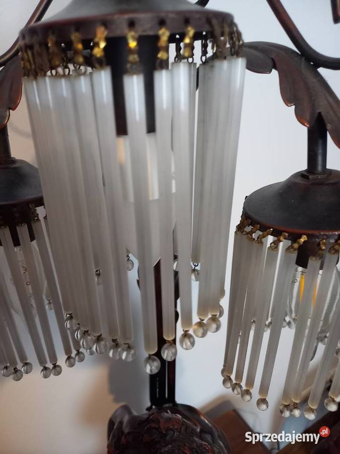 Piękna stylowa lampa figura kobiety Lipno sprzedam