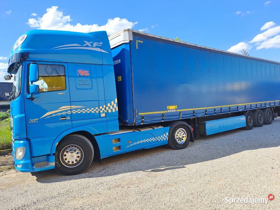 DAF 106 460 i naczepa Kogel 2016 Kostrzyn nad Odrą