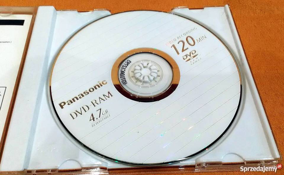 Płyty DVDRAM Panasonic Nośniki Świętochłowice