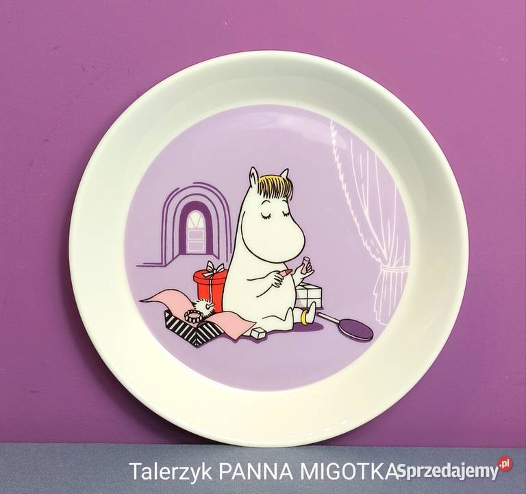 MUMINKI talerzyk Moomin Arabia Finland PANNA małopolskie Jasień
