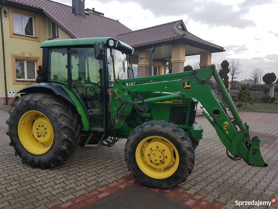 John Deere 5510 z turem jh 531 w oryginale Radom