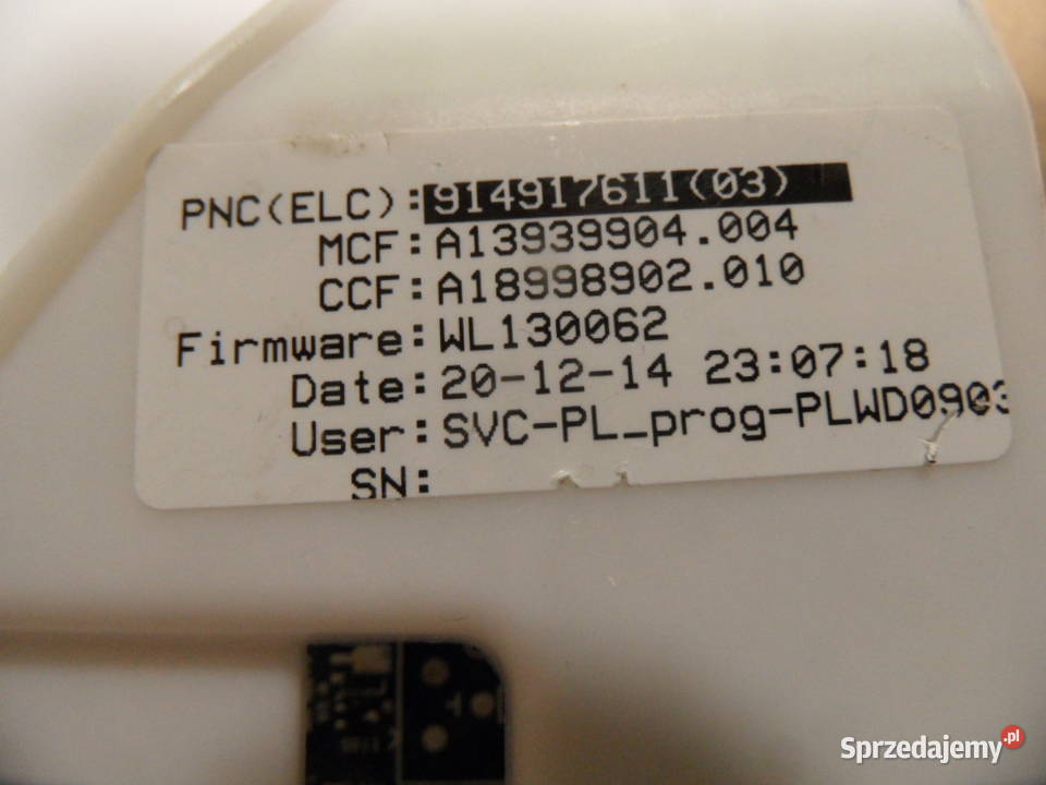 programator pralki electrolux EW6F528WVP Radlin