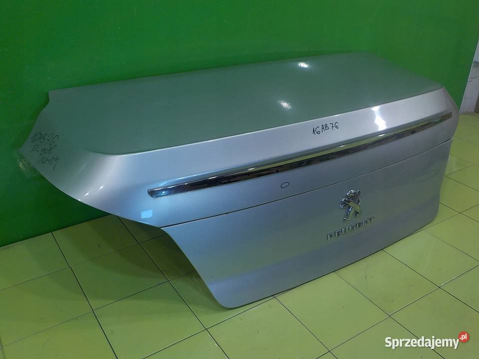 PEUGEOT 508 16 EHDI 13r SEDAN 4D klapa tyl mazowieckie Suków