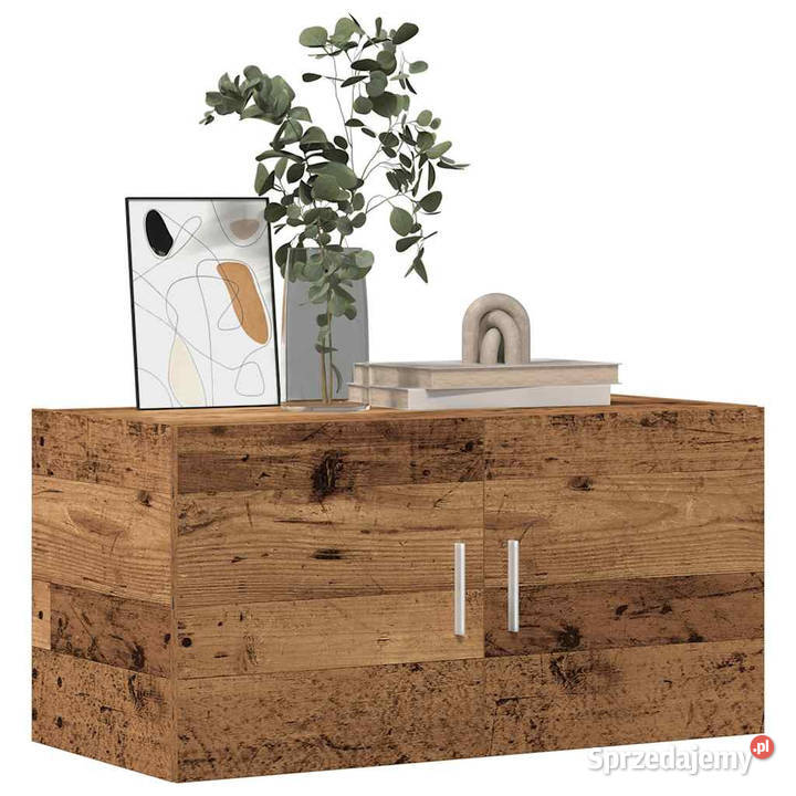Szafka ścienna stare drewno 80x39x40 WM856028 Warszawa sprzedam