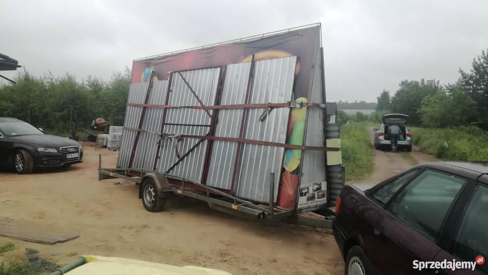 Transport garaży metalowych i nie