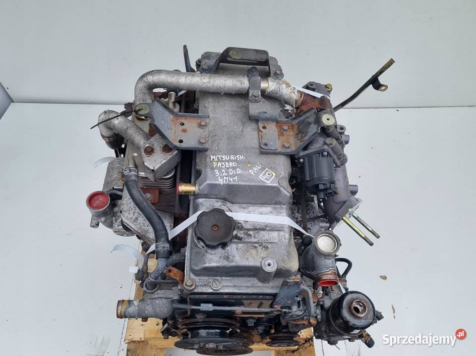 SILNIK KOMPLET Mitsubishi Pajero III 32 DID 167 Silniki i osprzęt Rudka