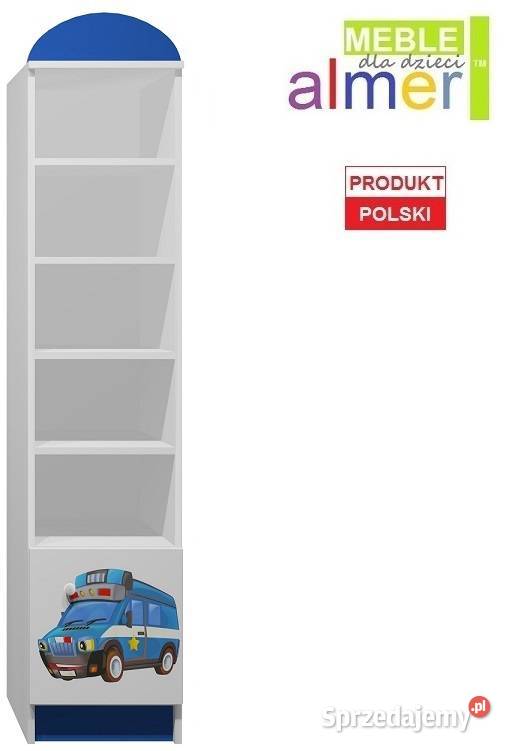 POLICJA 8 N4 regał dziecięcy 40x40 w190 Lublin