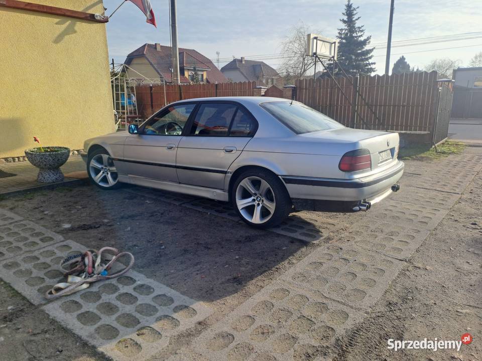 BMWE38 735i V 8 Shadowline bluetooth wielkopolskie Wronki
