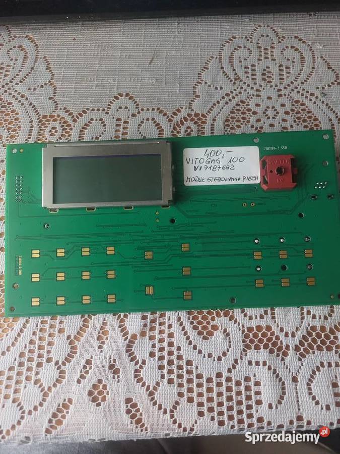 VIESSMANN VITOGAS 100 VI7187692 MODUŁ STEROWANIA sprzedam