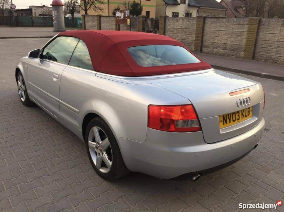 Audi A4 B6 Cabrio benzyna świętokrzyskie Skarżysko-Kamienna sprzedam