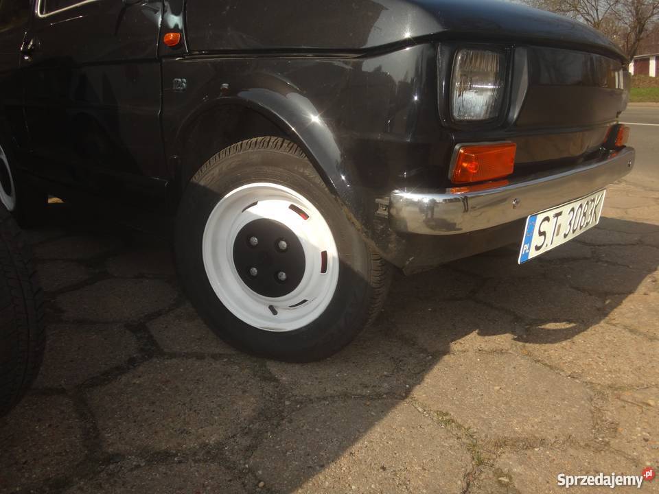 FIAT 126 P Czarny Rarytas Części Tychy