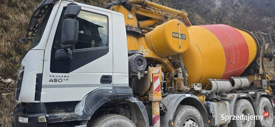Gruszkopompa IVECO 450 zab CIFA 32mb Katowice