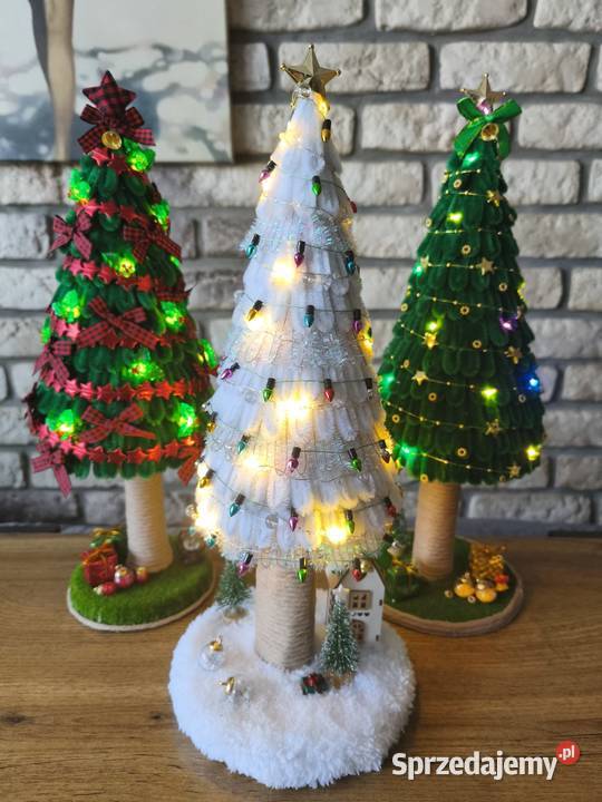 Choinka święta dekoracja rękodzieło Łódź sprzedam