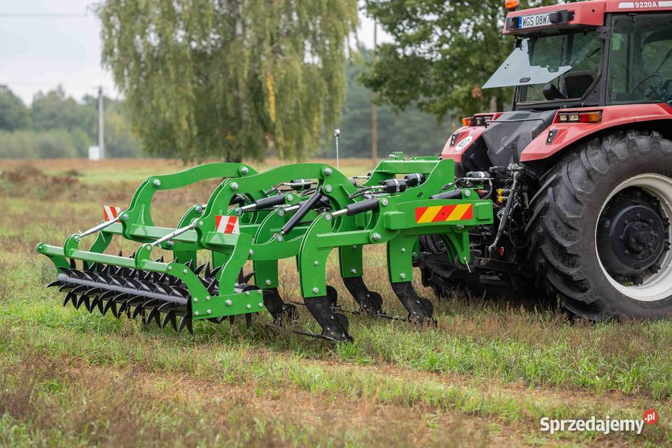 Głębosz bezorkowy hydrauliczny pług dłutowy wielkopolskie Poznań