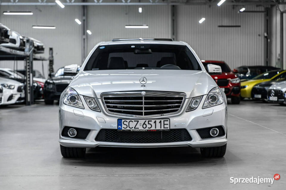 Mercedes E 500 55 V8 388 Bezwypadkowa Stan elektrochrom. lusterko wst. małopolskie Węgrzce sprzedam