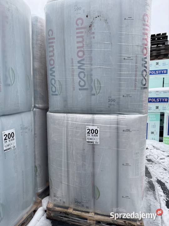 Wełna mineralna mata Climowool DF035 lambda 0035 Oleśnica