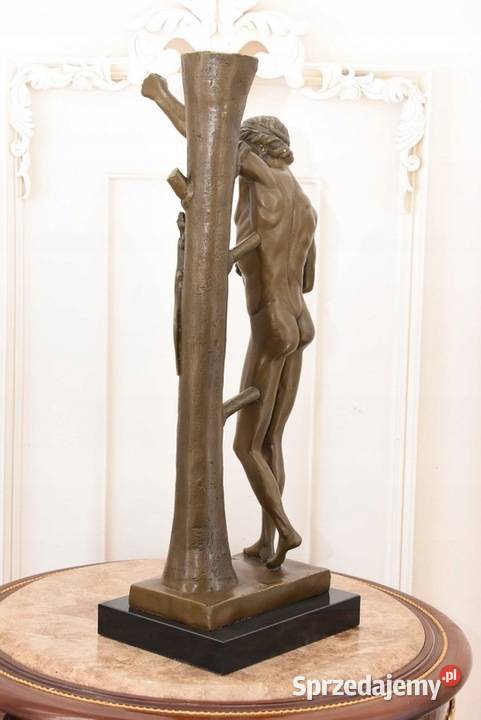 Apollo z Jaszczurką Figura Rzeźba z Brązu Kraków sprzedam