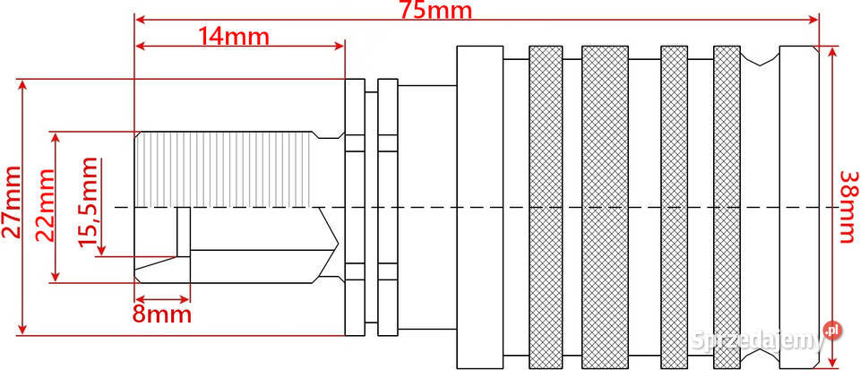 Szybkozłącze Hydrauliczne Złącze EURO Gniazdo Solec Kujawski sprzedam