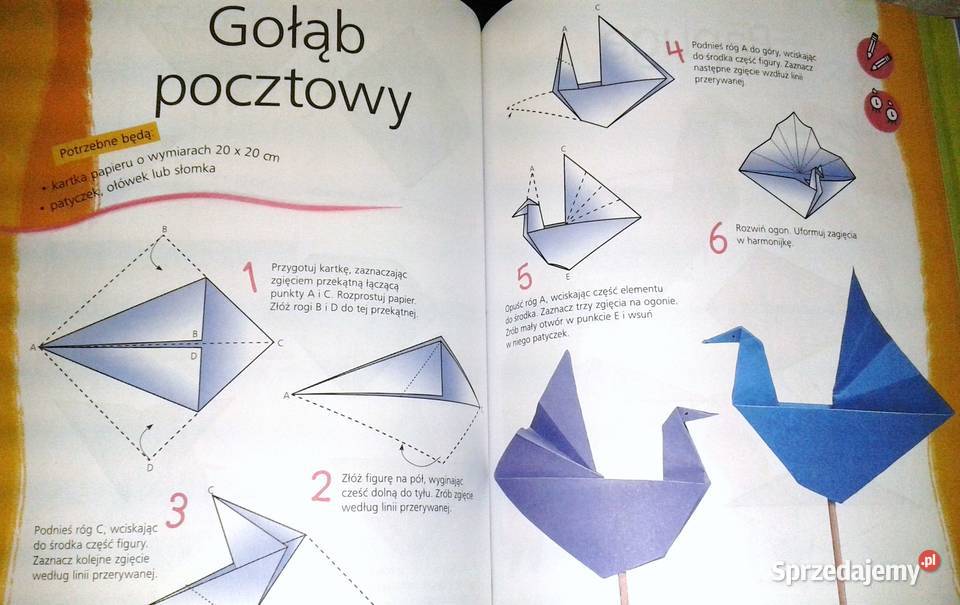 Origami Zginaj składaj baw się Maryse Six lubelskie Chełm