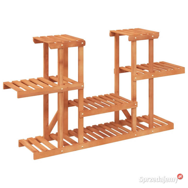 Stojak na kwiaty 110x25x73 lite drewno jodłowe Warszawa