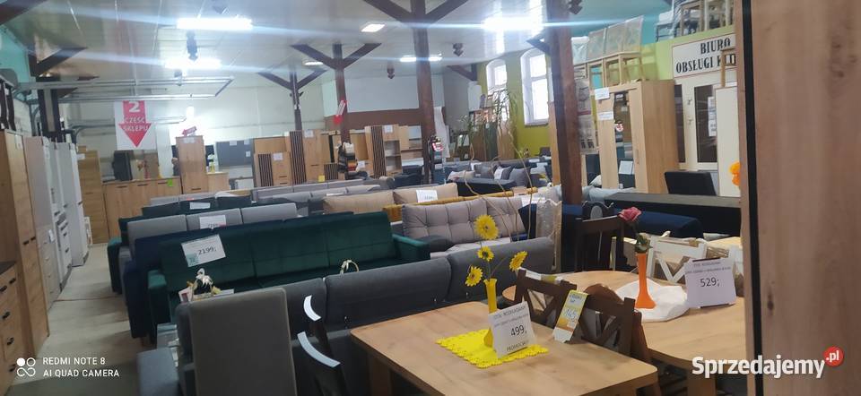 KANAPA NA SPRĘŻYNACH TKANINA ZMYWALNA Toruń sprzedam