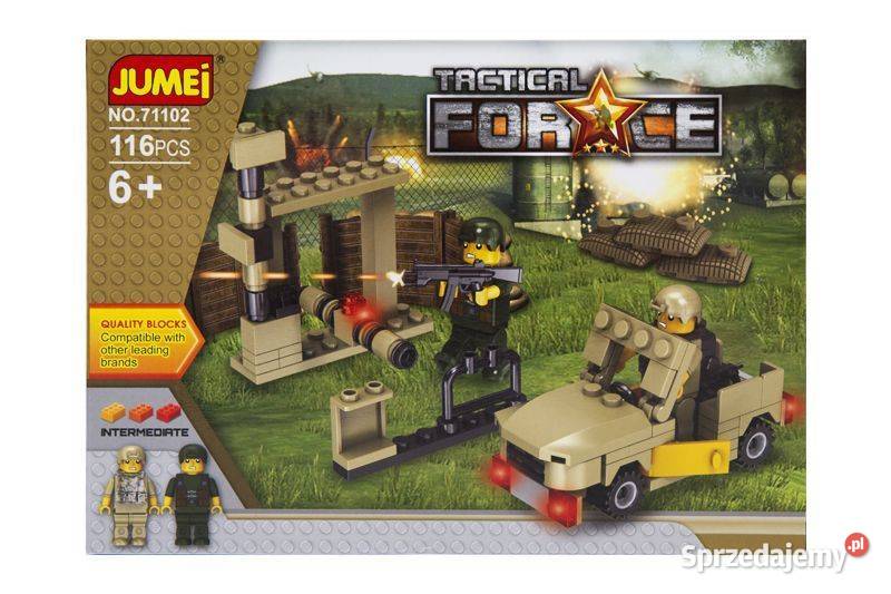Klocki Jumei SŁUŻBY TAKTYCZNE 116 elementów 25 x Poznań