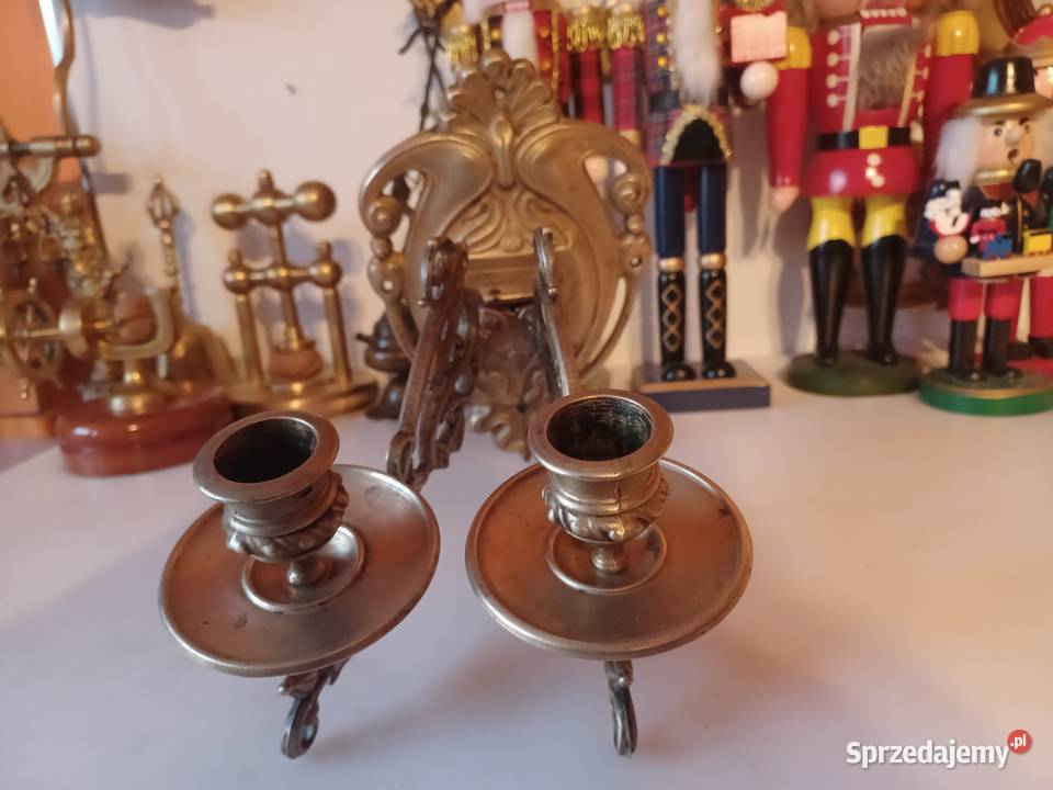 Pianino Świecznik do pianina Mosiądz Kolekcja sprzedam