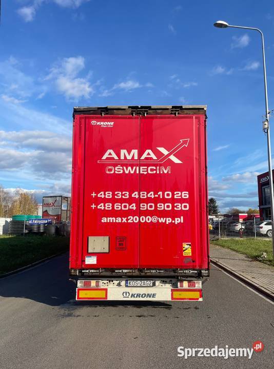 Naczepa ciężarowa Krone Mega firanka 2018 oś Oświęcim