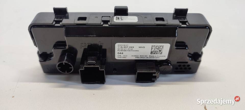 VW TIGUAN II PANEL KLIMATYZACJI TYŁ 11A907049