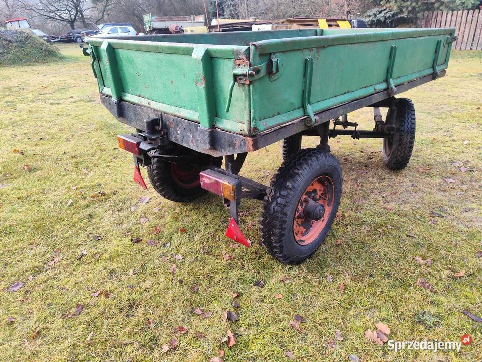 Przyczepka pod mini traktorek nieuszkodzony Krosno Odrzańskie