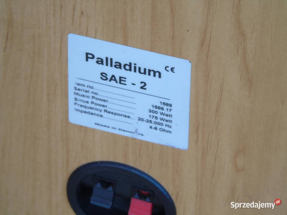 Duże kolumny Palladium SEA3 mocne 2x 300 wat podkarpackie Jasło sprzedam