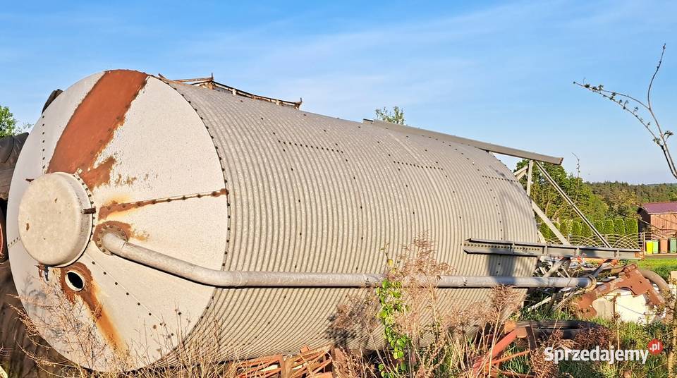 Silos zbożowy paszowy 31m3 20t Brzeźnik