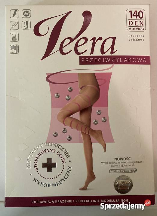 Rajstopy uciskowe Veera przeciwżylakowa dolnośląskie Oleśnica
