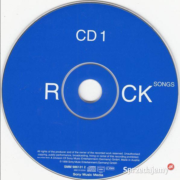 Various Rock Songs Sony Music Media SMM 986131 2 rock Biłgoraj