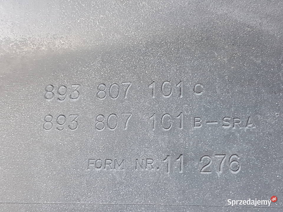 AUDI 80 B3 ZDERZAK PRZOD HALOGEN 893807101C Karoseria Turek