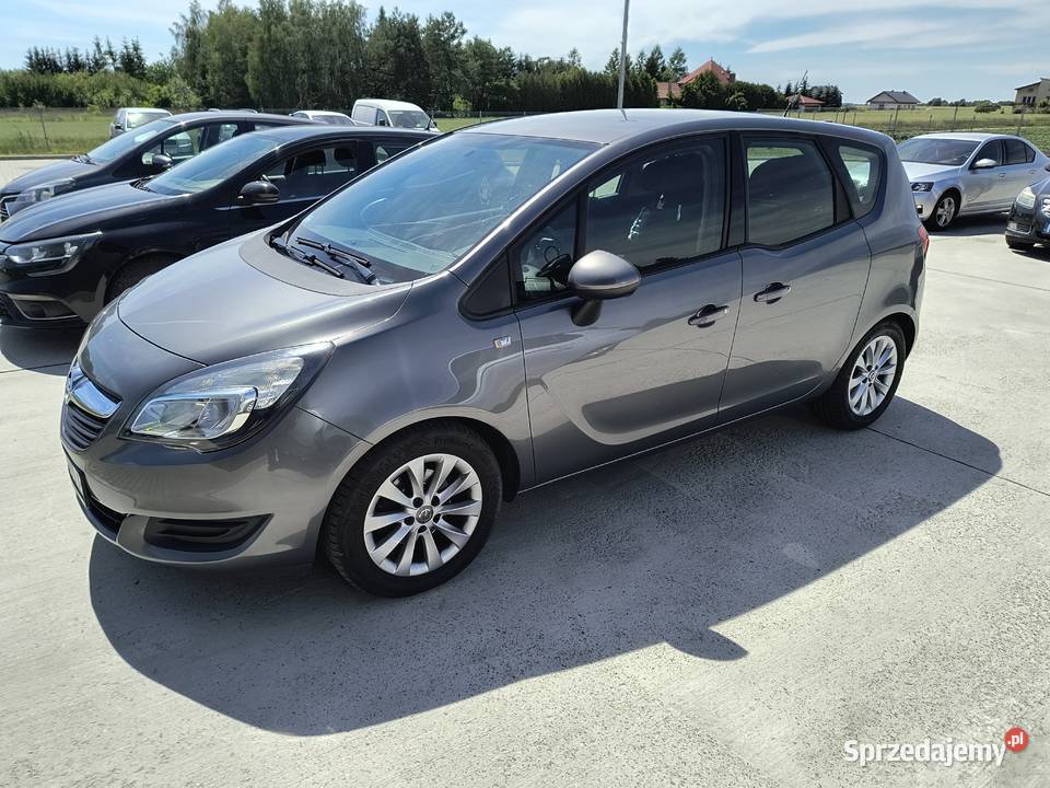 OPEL Meriva SALON POLSKA LPG HAK aluminiowe felgi Meriva