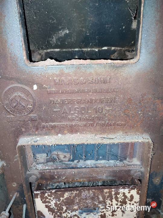 Piecyk piec wolnostojący koza Haassohn 465kW Radzyń Podlaski