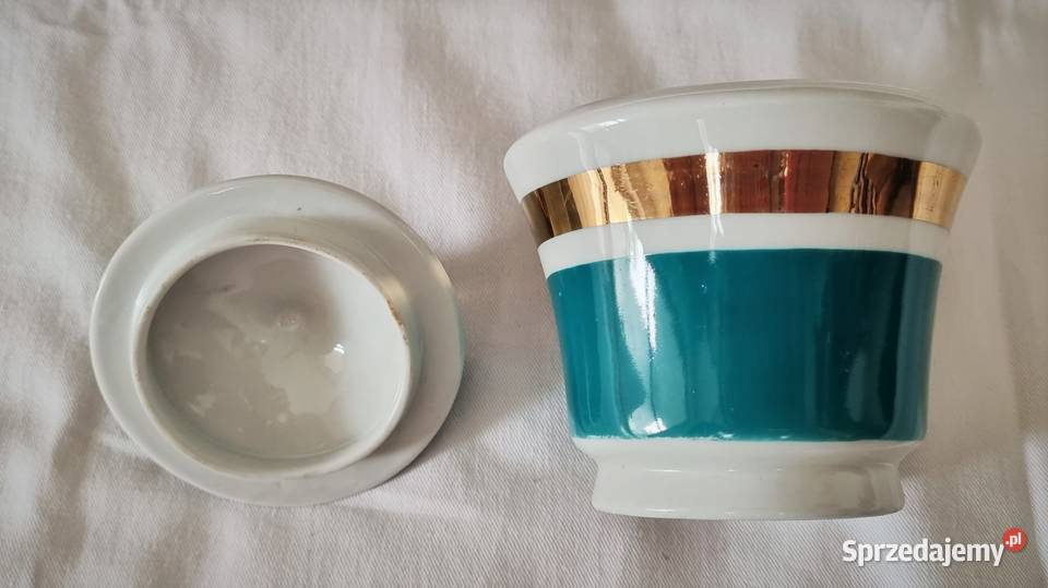 Porcelanowa cukiernica model Margaret Ćmielów Warszawa