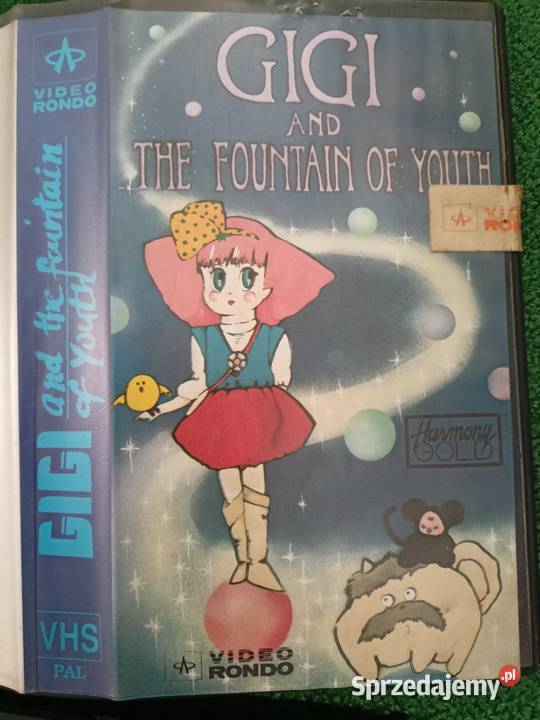 Kaseta VHS anime Gigi and the fountain youth Rzeszów