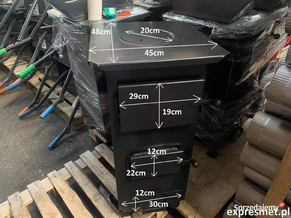 Ogrzewacz pomieszczeń Piecyk koza na budowe stal Rzeszotary