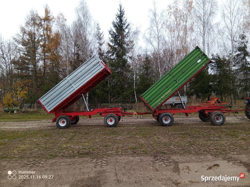 Przyczepa wywrotka Pronar t 6532 orginał i Ocynk Przyczepy rolnicze Kurów