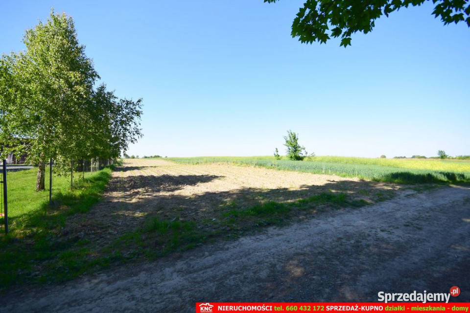 Działka rolnobudowlana bezpośrednio lesie utwardzona lubelskie