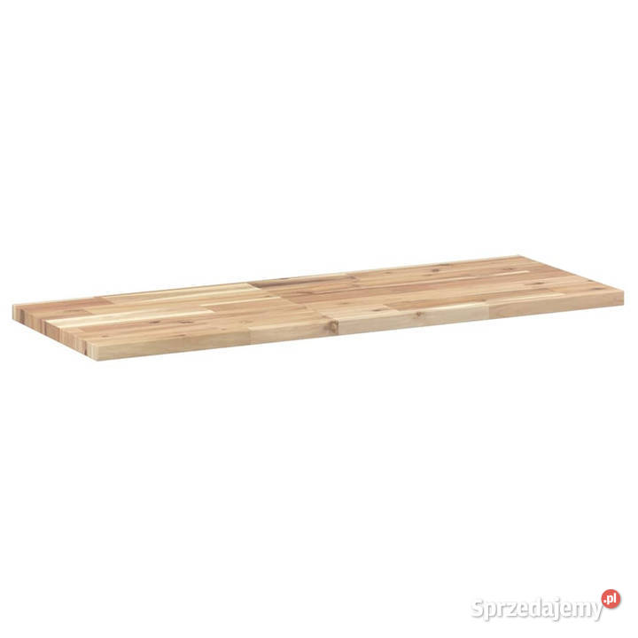 Półka ścienna 100x30x2 surowe lite drewno mazowieckie