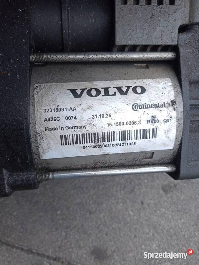 Volvo XC60 XC90 25r Kompresor Zawieszenia Łódź