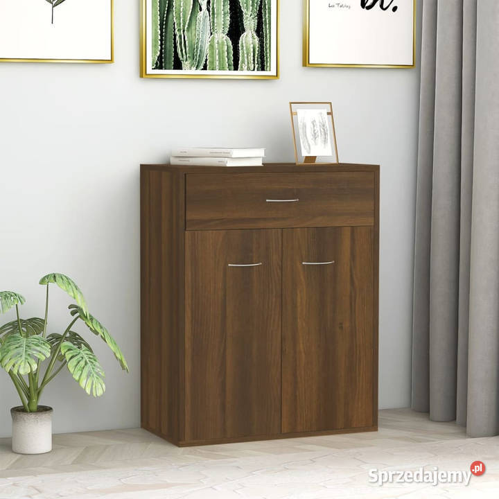 Szafka brązowy dąb 60x30x75 materiał Warszawa