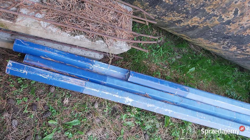 Słupy z latarni ocynkowane mocne lekie 95metra