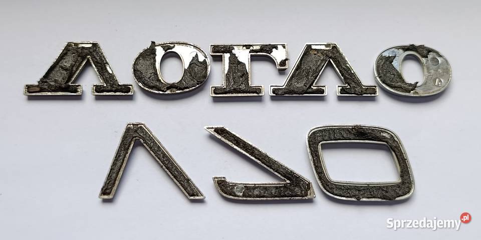 Napis emblemat Volvo V70 II 0007r kujawsko-pomorskie Lipno