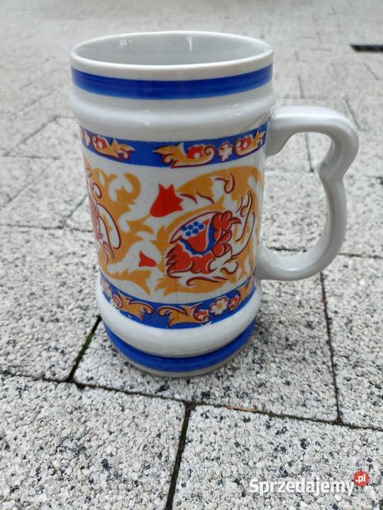 Antyczny retro kufel lata 70 te Piekary Śląskie