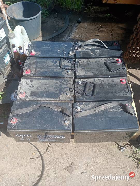 Akumulatory AGM 100ah 12v lubuskie Brody sprzedam